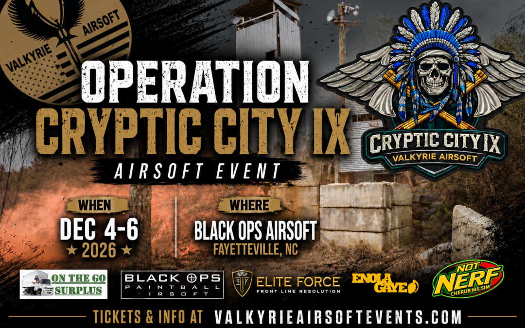 Operation Cryptic City 9 (December 4-6)